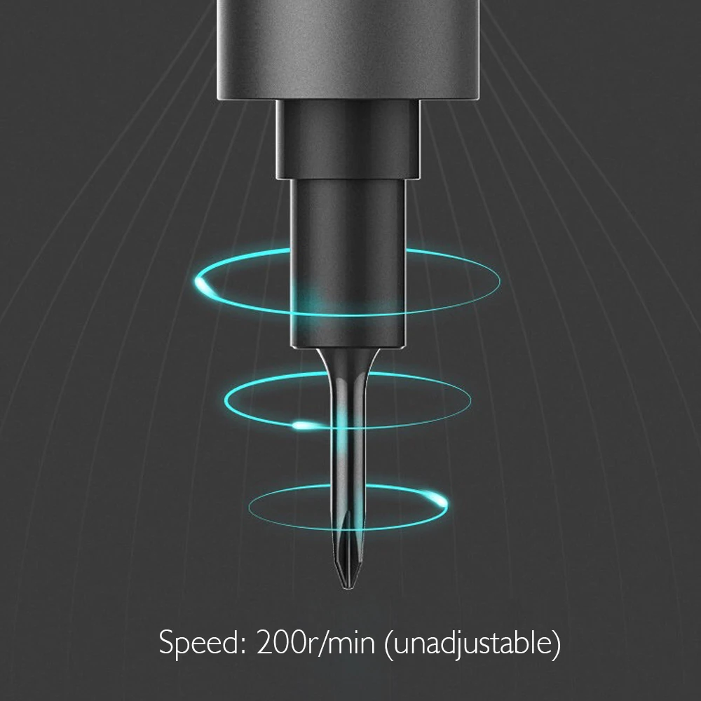 

Meterk Mini Portable Precision Electric Screwdriver Cordless Power Screw Driver Kit with LED Light Lithium Iron Battery Operated