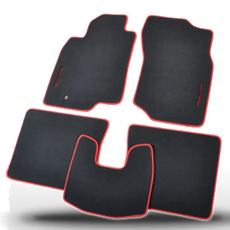 Solid Nylon Auto Odorless Floor Mats Liner Carpet Fitted For Mitsubishi