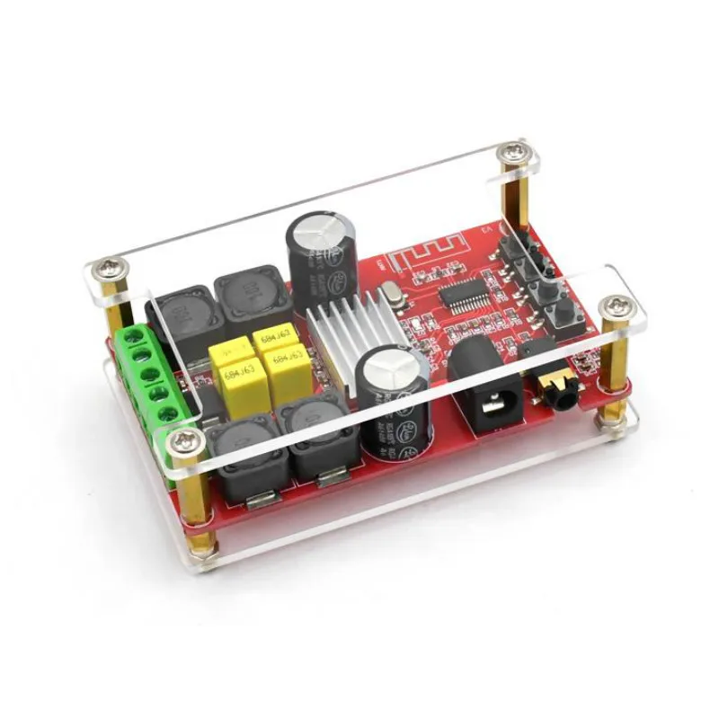 SOTAMIA TPA3116D2 Bluetooth 5,0 усилитель мощности аудио Плата 50 Вт* 2 Цифровые Стерео Усилители звука AUX DC12-24V домашний кинотеатр DIY