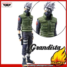 100% Original Banpresto Grandista Shinobi Relations Collection Figure - HATAKE KAKASHI from NARUTO Shippuden 100% original banpresto master stars piece msp part 5 collection figure lupin the third 2018 from lupin the third