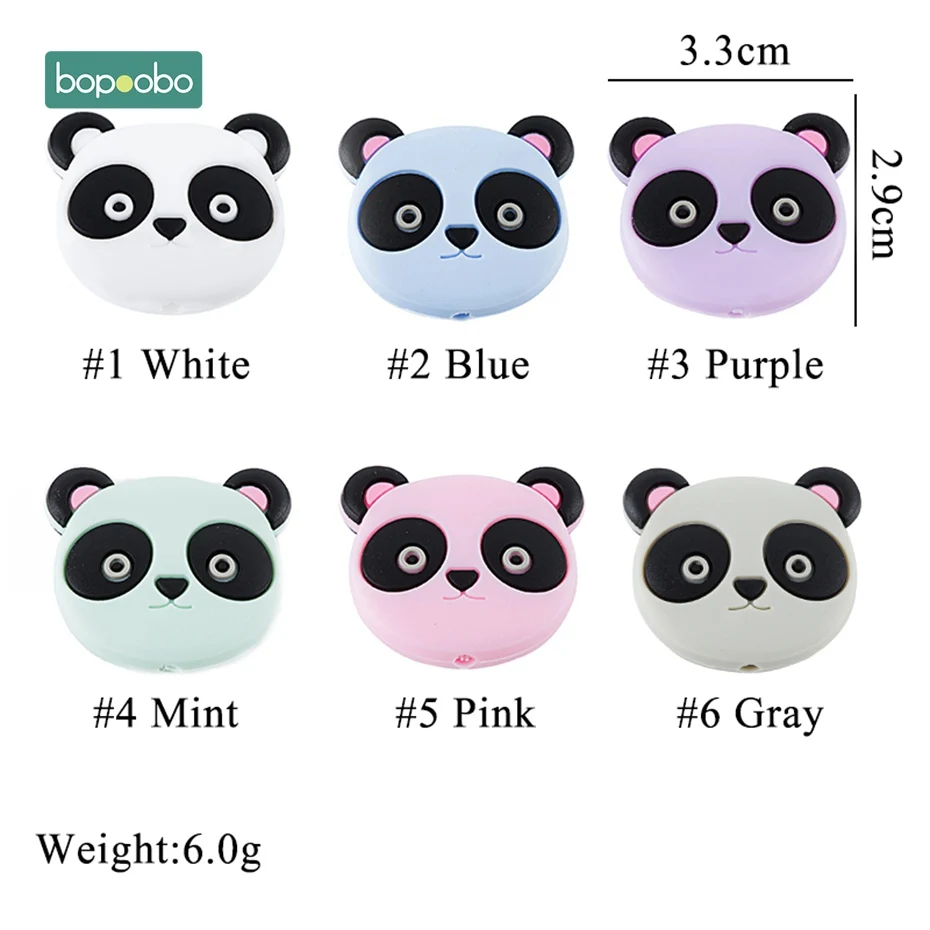 Contas dos Desenhos Contas para Chupeta Bopoobo Silicone Dentição Animados Ovelhas Grau Alimentício Bpa Livre Mordedor Faça Você Mesmo Panda Roedores 20 9 animados ovelhas grau alimentício bpa livre mordedor