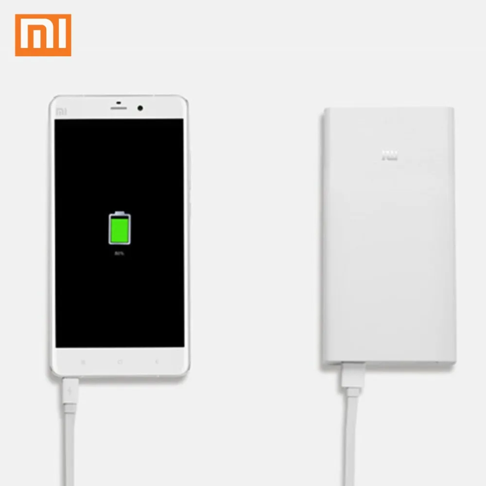 Original Xiaomi Power Bank 20000mAh 2C Portable Charger Support QC3.0 Dual USB Mi External Battery Bank 20000 for Mobile Phones Original Xiaomi Power Bank 20000mAh 2C Portable Charger Support QC3.0 Dual USB Mi External Battery Bank 20000 for Mobile Phones
