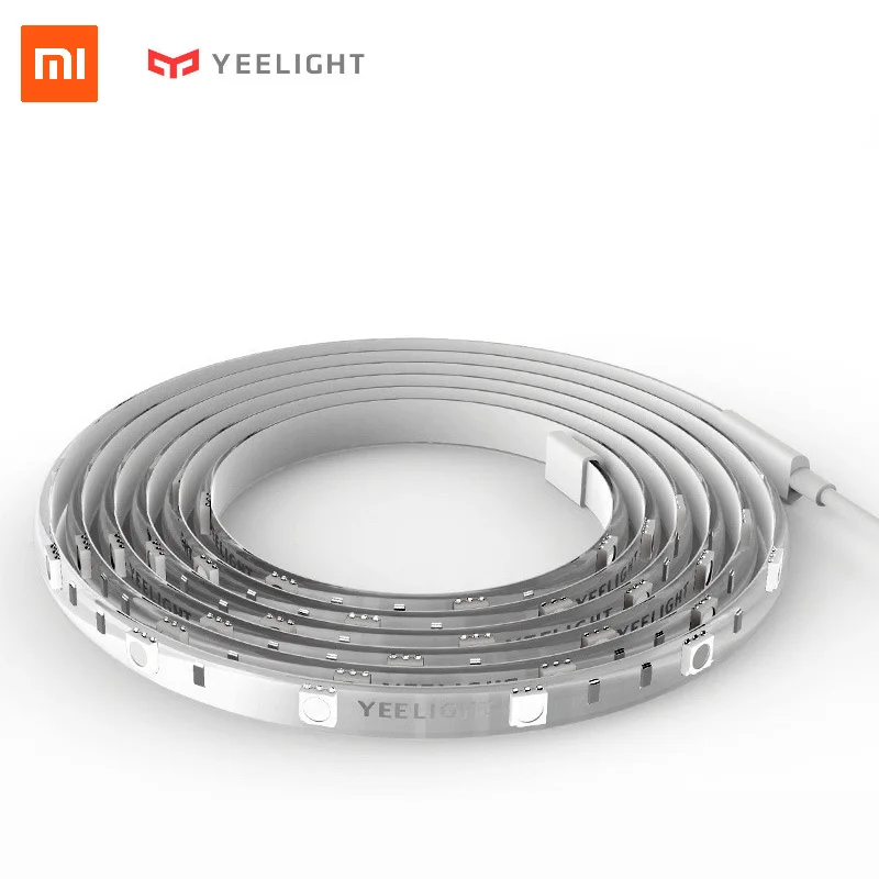 

Xiaomi Yeelight Smart LED Lightstrip Wifi APP Color Changing Light Strip Rope Alexa voice control Under Cabinet TV Lighting 2M