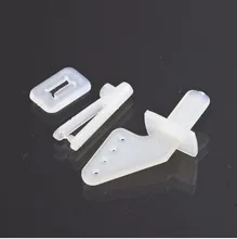 10set/lot KT rudder angle four-hole + quick adjustment rocker KT foam chuck Airplane Parts Aircraft