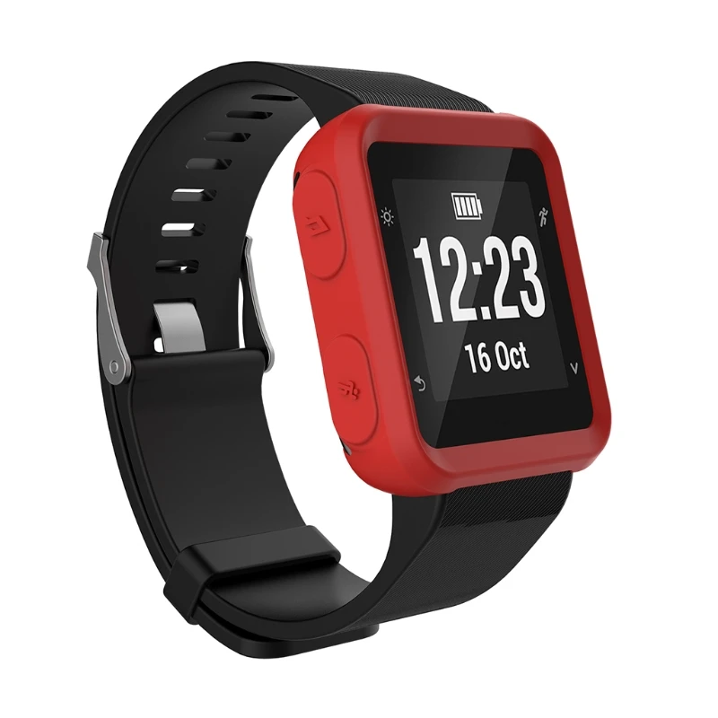 OOTDTY силиконовый кожаный чехол для Garmin Forerunner 35 Approach S20 спортивные часы