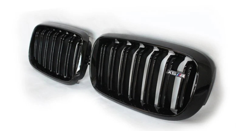 JINGHANG ABS Хромированная Автомобильная Решетка переднего бампера, решетка Вокруг отделки гоночных грилей для BMW X5 F15 X5M F85 X6 F16 X6M F86