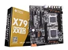 HUANANZHI X79-4D Dual Socket Motherboard Bundle M.2 NVMe SSD Slot 2 CPU Intel Xeon E5 2690 with Coolers RAM 64G(4*16G) REG ECC ► Photo 2/6