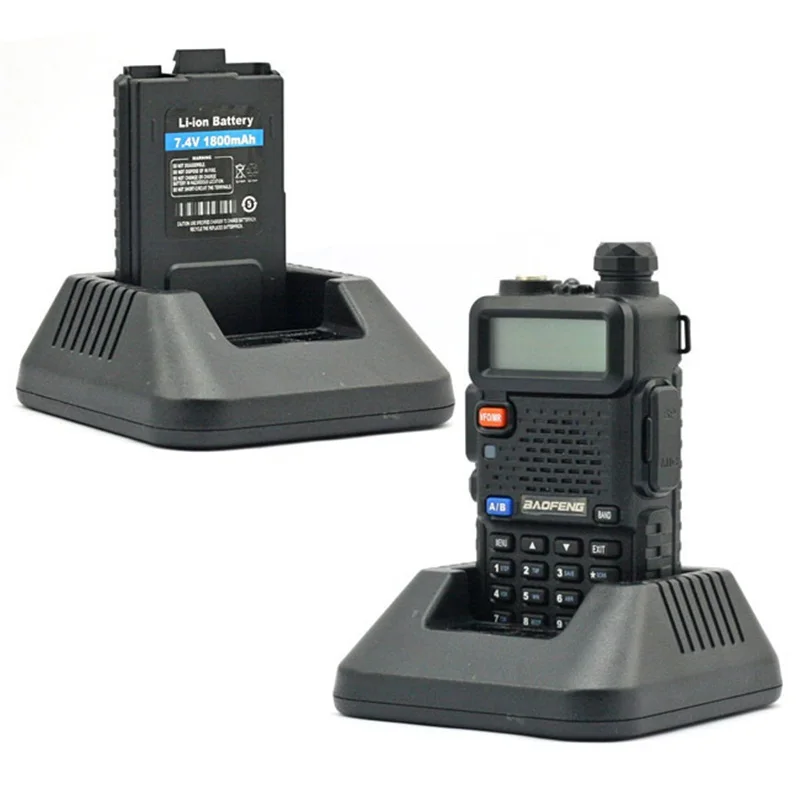 Baofeng UV-5R 136-174/400-520 МГц рация 5 Вт UHF и VHF Двухдиапазонный портативный Радиоприемник uv5r