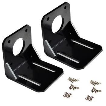 

2 Set NEMA17 42mm Stepper Motor Brackets Stepper Steel Construction for 3D Printer & CNC --M25