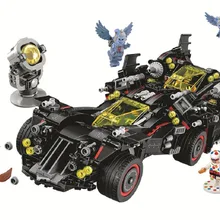 Бэтмен фильмы серия Le Ultime Batmobile Blocs de conferure Modele De Voiture Educatifs Brique Jouets совместимый avec 70917