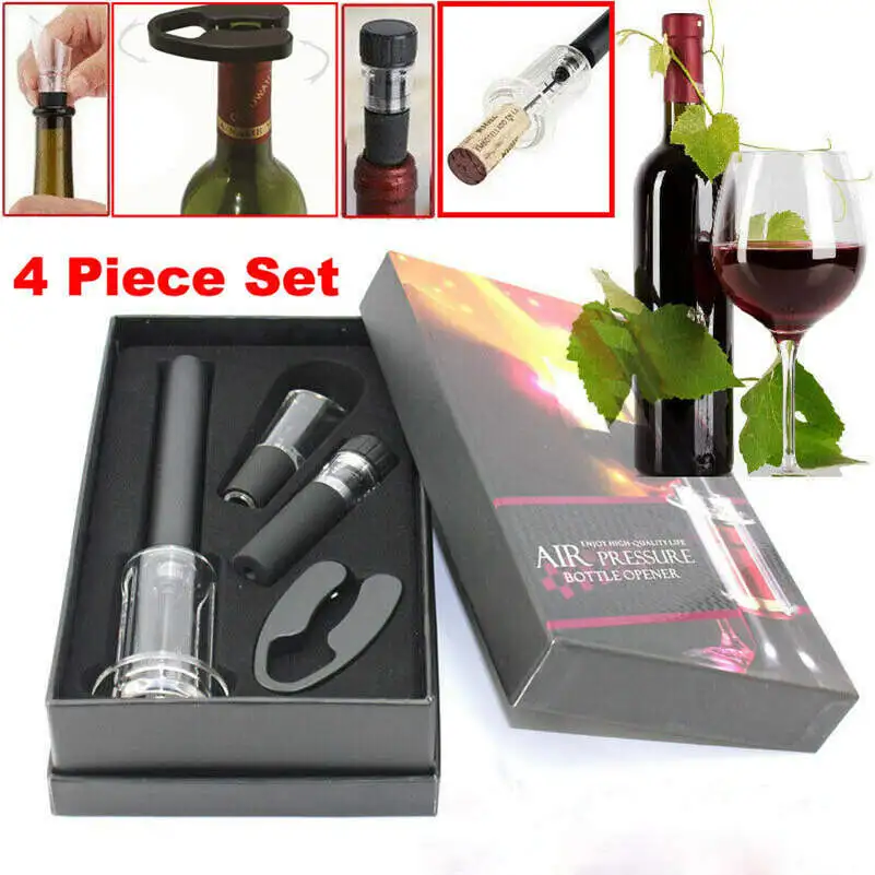 

Bottle Rocket 4 Piece With Gift Box - Wine Opener Set