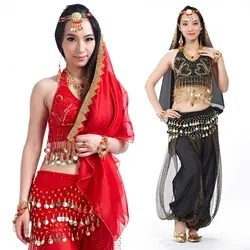 Горячая бюстгальтер/Брюки для девочек Хороший танец живота носит костюмы сексуальный Индийский Болливуд танцы Костюмы одежда 9 видов