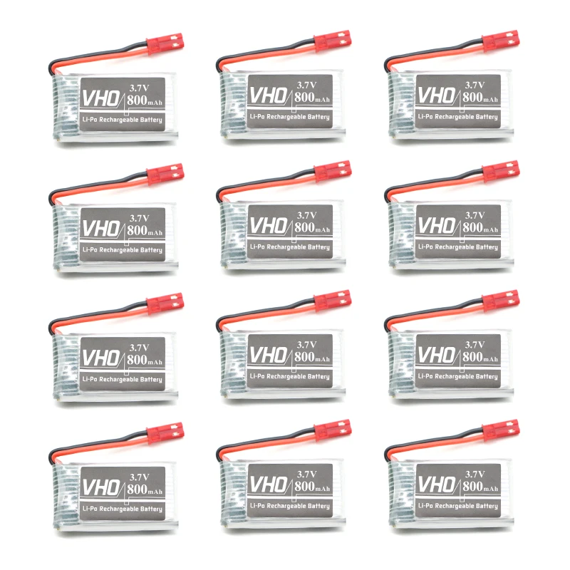 VHO 12 шт. 3.7 В 800 мАч lipo Батарея для кстати хочу спросить X400 X500 hengdi 1315 hj818 902540 25C |