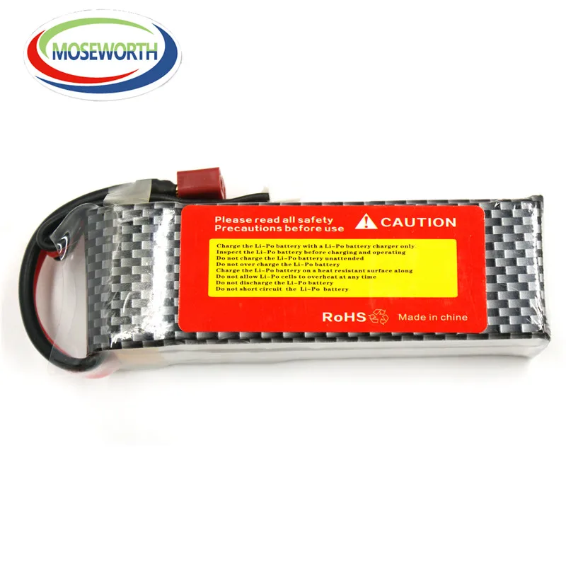 MOSEWORTH 4S RC Toys LiPo аккумулятор 14 8 в 2200 мАч 60C для радиоуправляемого вертолета