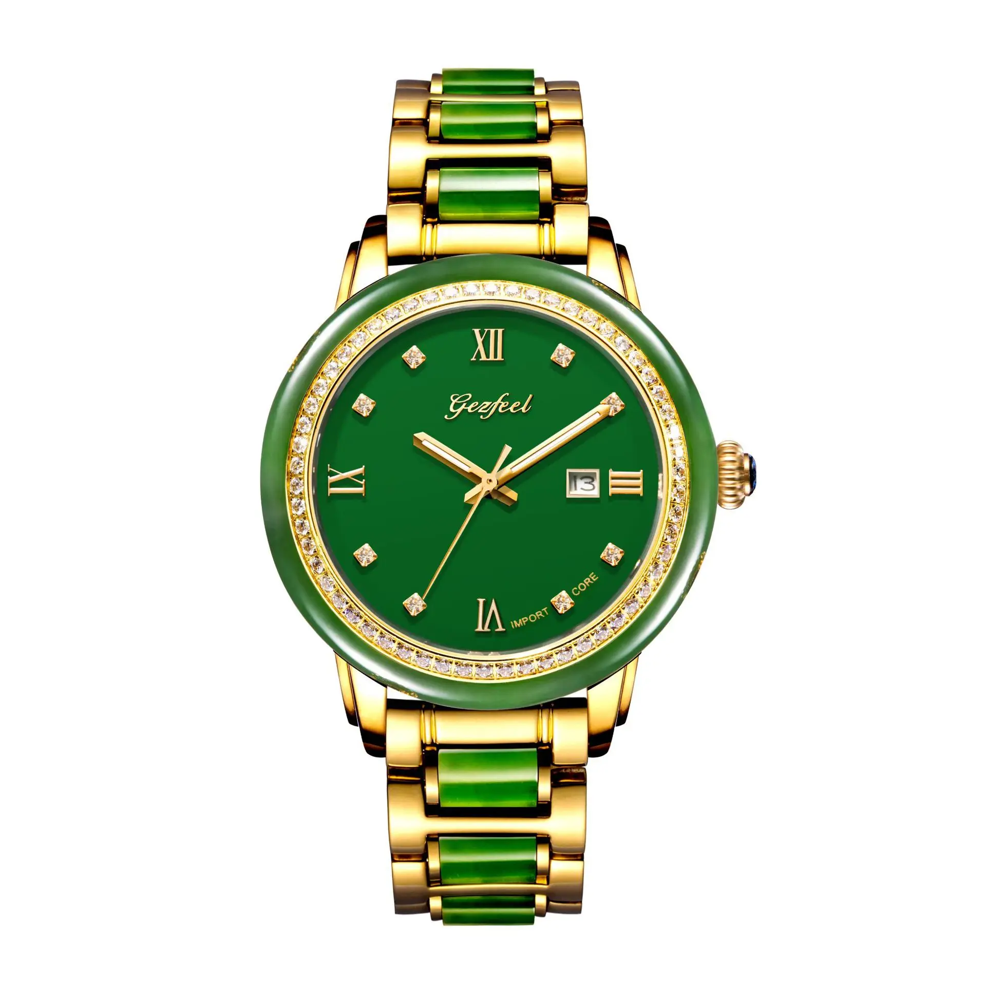 2019Top парные часы Jade женские часы персональные Роскошные мужские часы механические Автоматические бриллиантовые карнавальные креативные женские часы