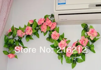 

Fashion Hot Wedding decorations flower vine artificial rose simulation roses silk flower