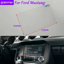 Автомобильный Стайлинг 8 дюймов gps навигационный экран Стеклянная Защитная пленка-стикер для Ford Mustang аксессуары управление ЖК-экраном