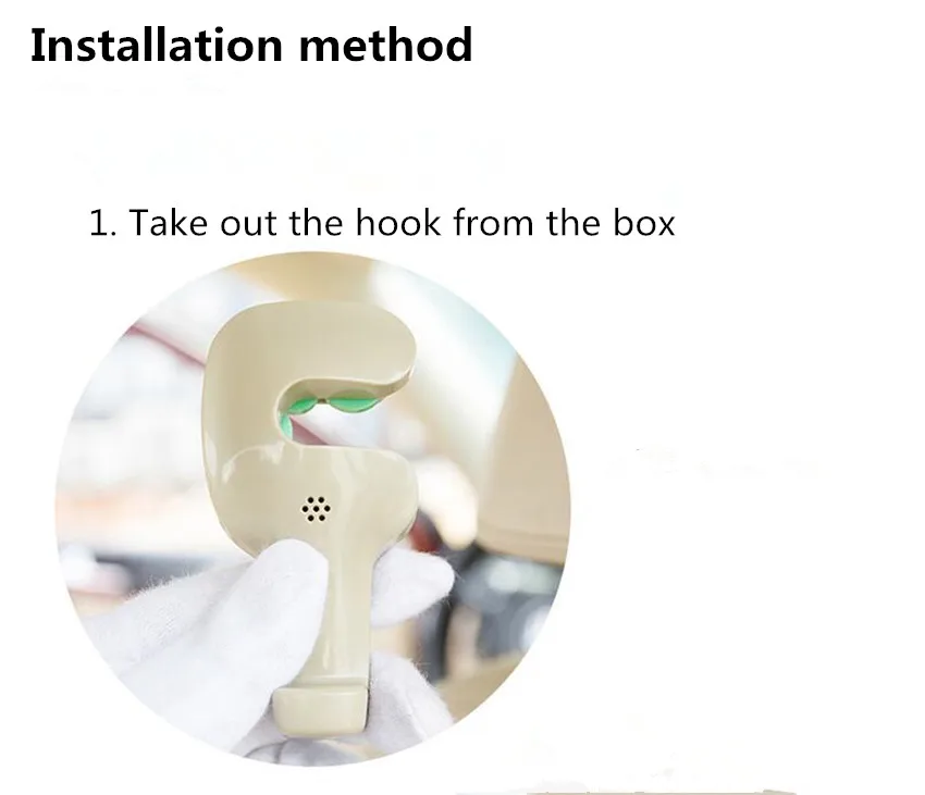 

2PCS Car Seat hook Accessories Portable for Peugeot 307 206 308 407 207 3008 2008 208 508 301 306 408 106 107 607 405 806 807