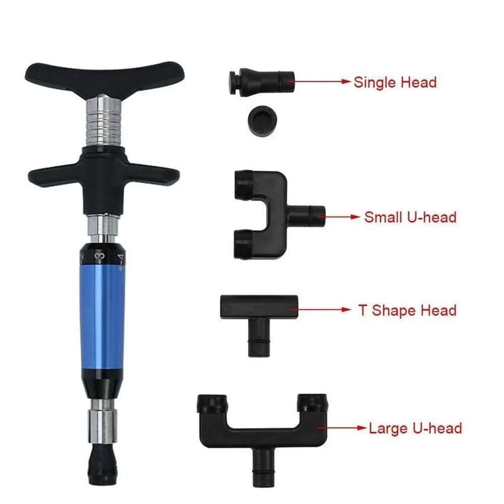 Portable Chiropractic Adjustable Tool Spine Back Activator Instrument 6 Levels Mechanic Therapy Adjust Vertebration Body Beauty 4