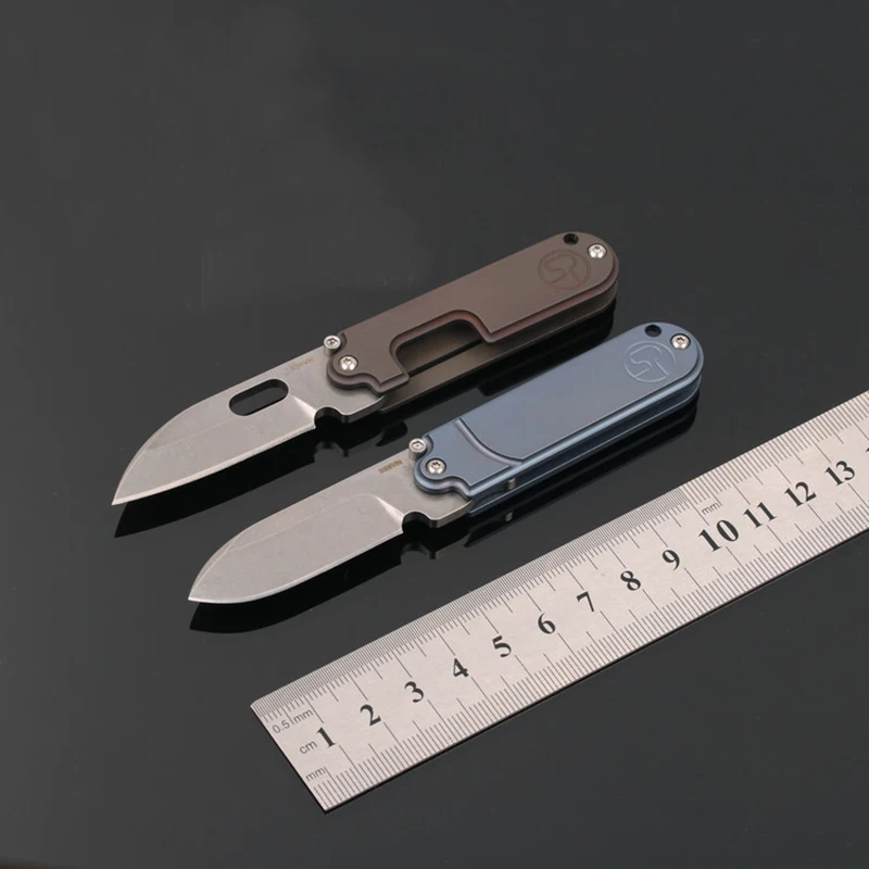 S35VN порошок стальной нож лезвие EDC Фруктовый Мини быстро открывающийся складной 2