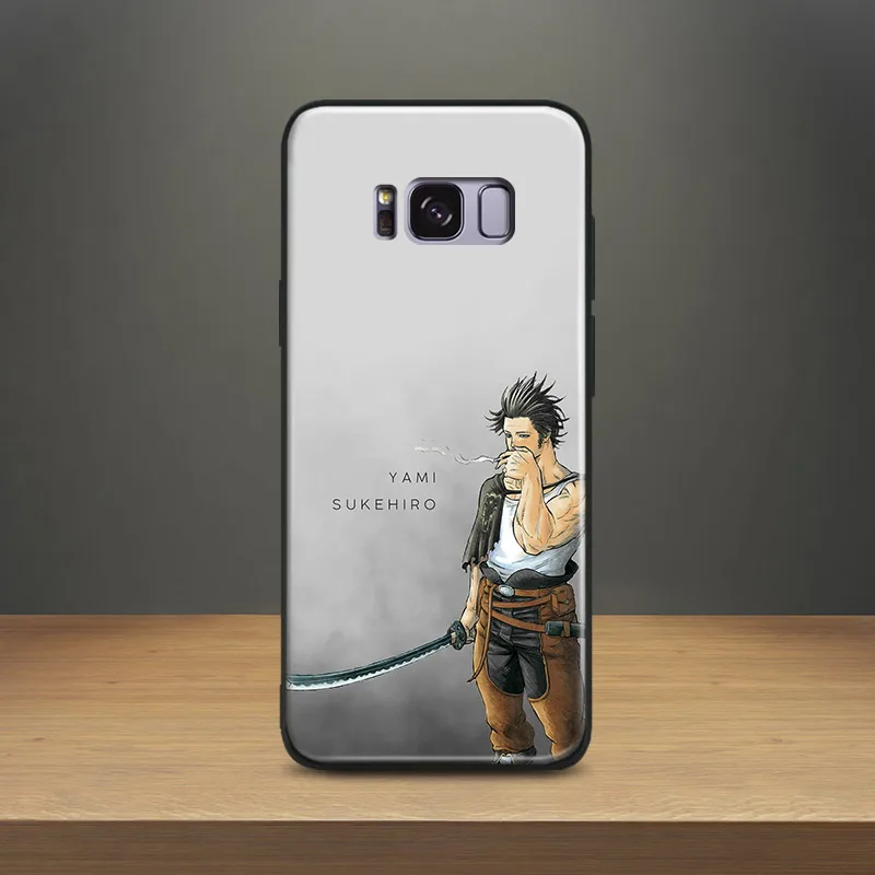 

Yami Sukehiro Black Clover TPU Soft Silicone Phone Case Shell Cover For Samsung S7 Edge S8 S9 Plus Note 8 9
