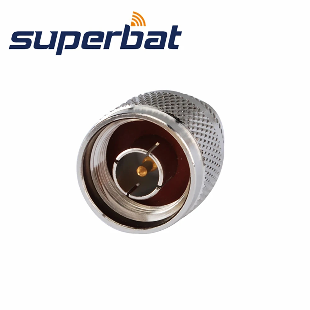 N Male to BNC Female Straight RF Coaxial Connector Adapter