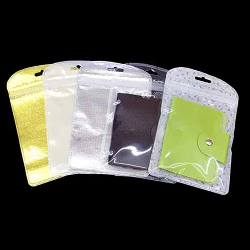 

50pcs 11*17cm Safety Silicone Beads Package Display Bags Plastic Bags Pacifier Chain Packaging Accessories Wholesale