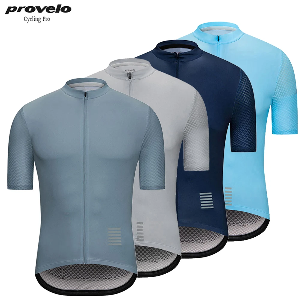 

Provelo Men Cycling Jersey MTB Maillot Bike Shirt Downhill Jersey High Quality 2019 Pro Team Tricota Mountain Bicycle Clothing