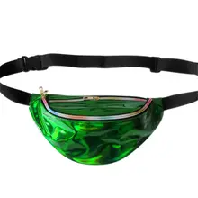 FGGS Индивидуальность Мода Лазерная Светоотражающая Карманы Женская сумка-мессенджер спортивная Рабочая многофункциональная cas поясная сумка Грудь ba