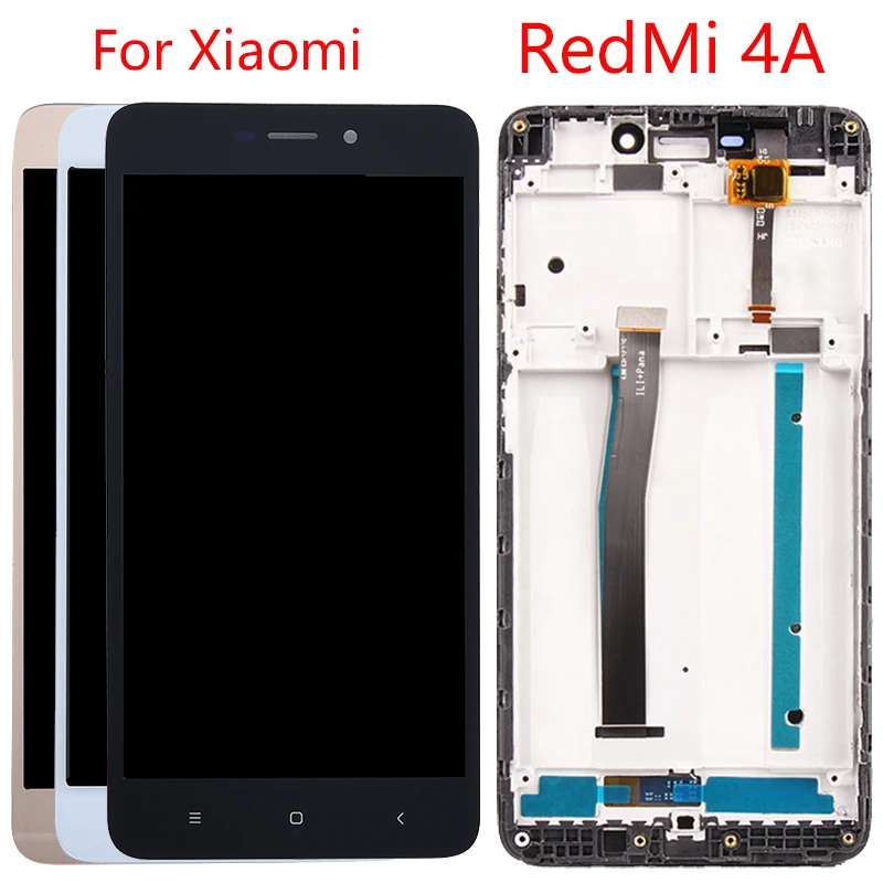 

Original Redmi 4A LCD For Xiaomi Redmi 4A LCD Display Touch Screen Frame Digitizer Assembly Replacement Screen