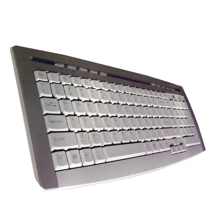 Braille Keyboard 96 Key Wired Keyboard For Pc Laptop Waterproof Braille
