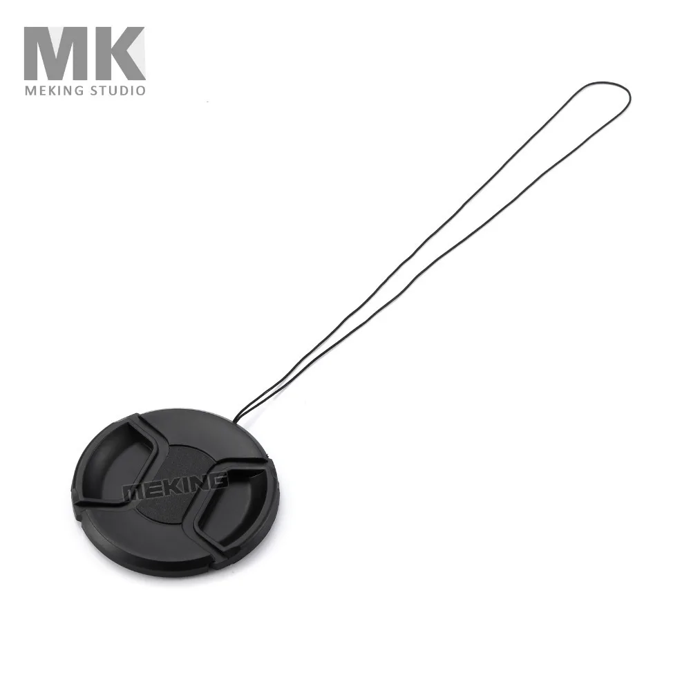 Meking 67 мм 49 52 72 62 58 защелкивающаяся крышка объектива камеры с шнуром для Canon Nikon |