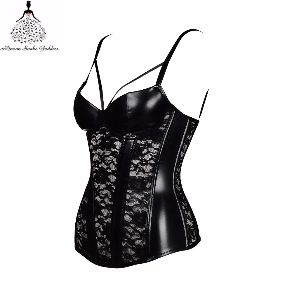 Корсет с открытыми чашками Denissa купить со скидкой в секс шопе  Женское белье, одежда  Корсеты, корсажи