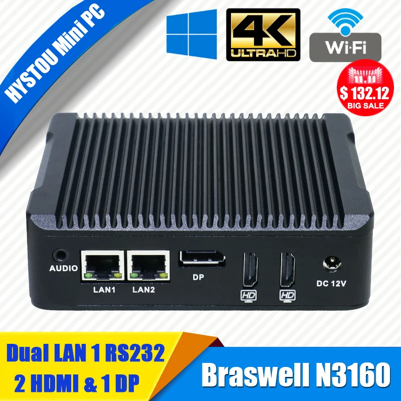 Prix pour Hystou double lan minipc windows celeron n3160 micro pc palm taille tv boîte windows 2 * hdmi 2.0 dp port barebone pc système minuscule itx pc Prix pour Hystou double lan minipc windows celeron n3160 micro pc palm taille tv boîte windows 2 * hdmi 2.0 dp port barebone pc système minuscule itx pc