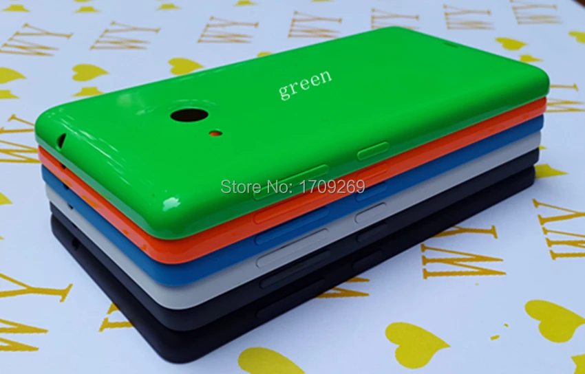Оригинальный новый корпус мобильного телефона для Nokia lumia 535 крышка батареи