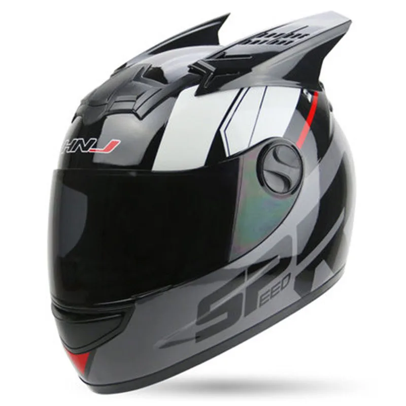 1 шт., унисекс мотоциклетный шлем, мотоциклетный шлем, оборудование для мотокросса, защитный шлем с полным лицом, мотоциклетный шлем, товары
