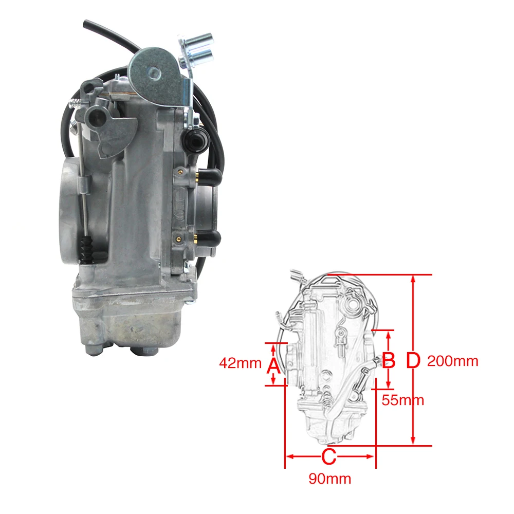 Alconstar- мотоциклетный карбюратор для Mikuni типа HSR TM42-6 42 мм для Harley EVO& Twincam модели XLH883 XLH1100 XLRTT XLT