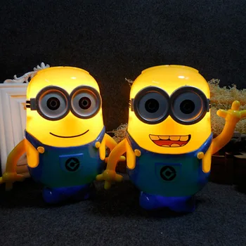 

5w 12v Novelty Baymax Cartoon LED Night Light Bulbs Children Baby Room Kids Bed Lamp Sleeping Nightlamp Decoration Table Lamps