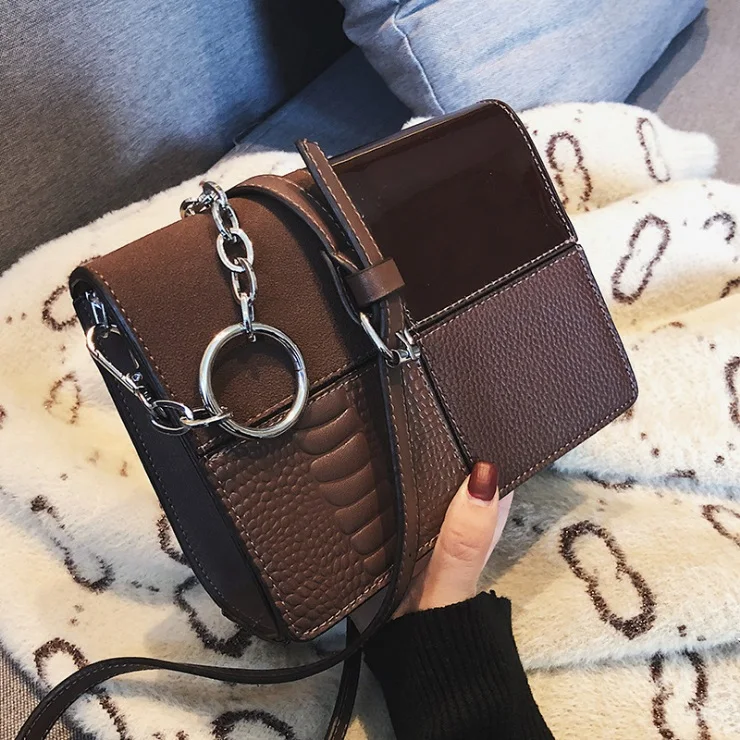 

Free shipping, 2019 new fashion woman handbags, vintage messenger bag, simple korean version women bag, trend chain shoulder bag