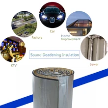 Звукоизоляция хлопок 236 mil 15 sqft для всех моделей шумоизоляция для автомобиля теплоизоляция хлопок