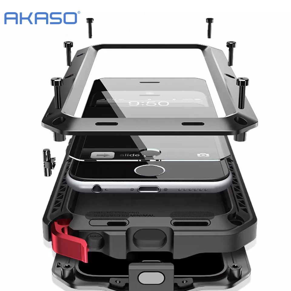 bilder für Aluminium Metall Militär Stoßfest Staubdicht Fall für Samsung galaxy S7 S7 rand S8 S8 plus iPhone 6 6 S plus 7 7 plus ducken bilder für Aluminium Metall Militär Stoßfest Staubdicht Fall für Samsung galaxy S7 S7 rand S8 S8 plus iPhone 6 6 S plus 7 7 plus ducken