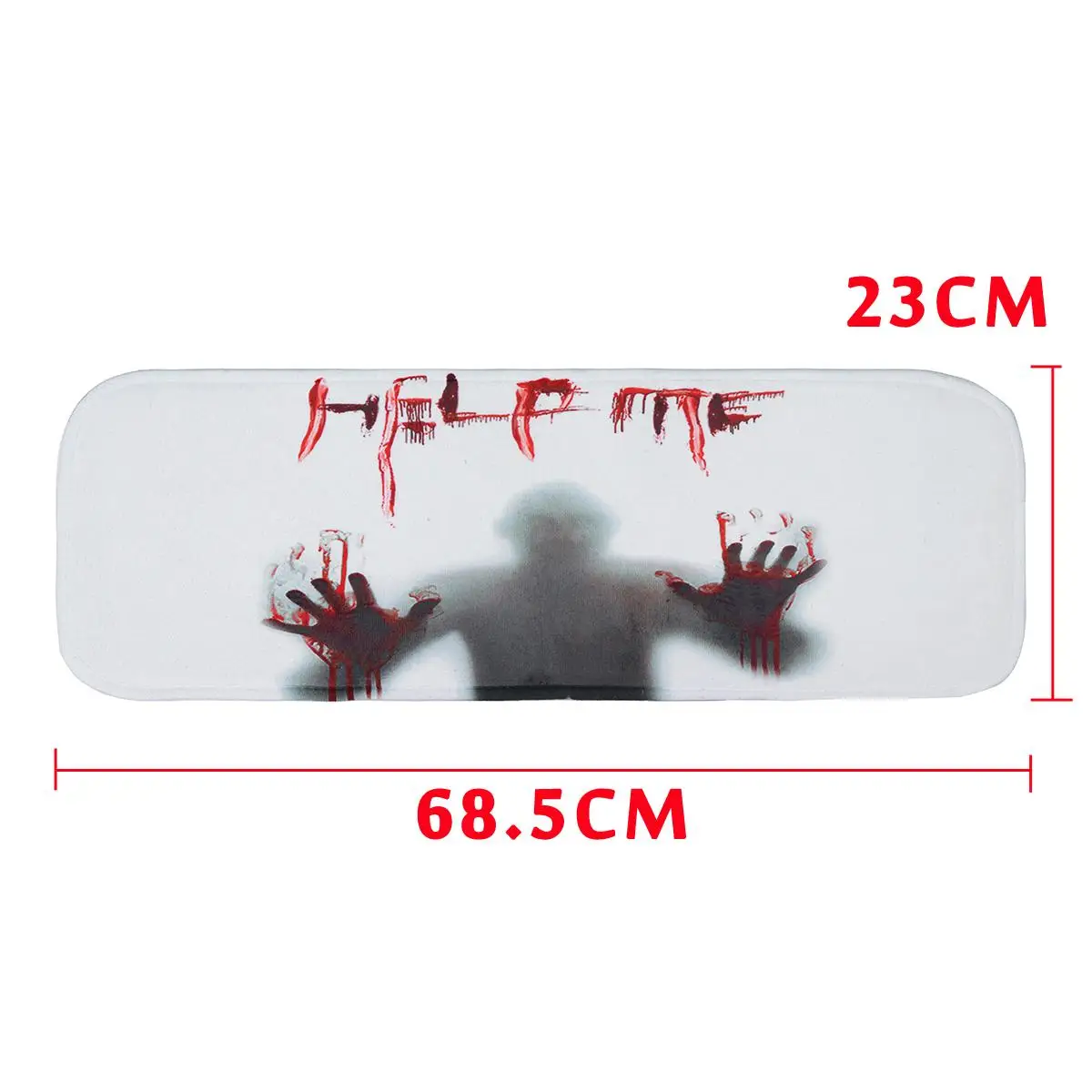 Anti Slip Floor Mats Halloween Design Stair Pad Horrible Doormats Carpet Kitchen Bathroom Parlor Floor Step Mat 66.5x23cm