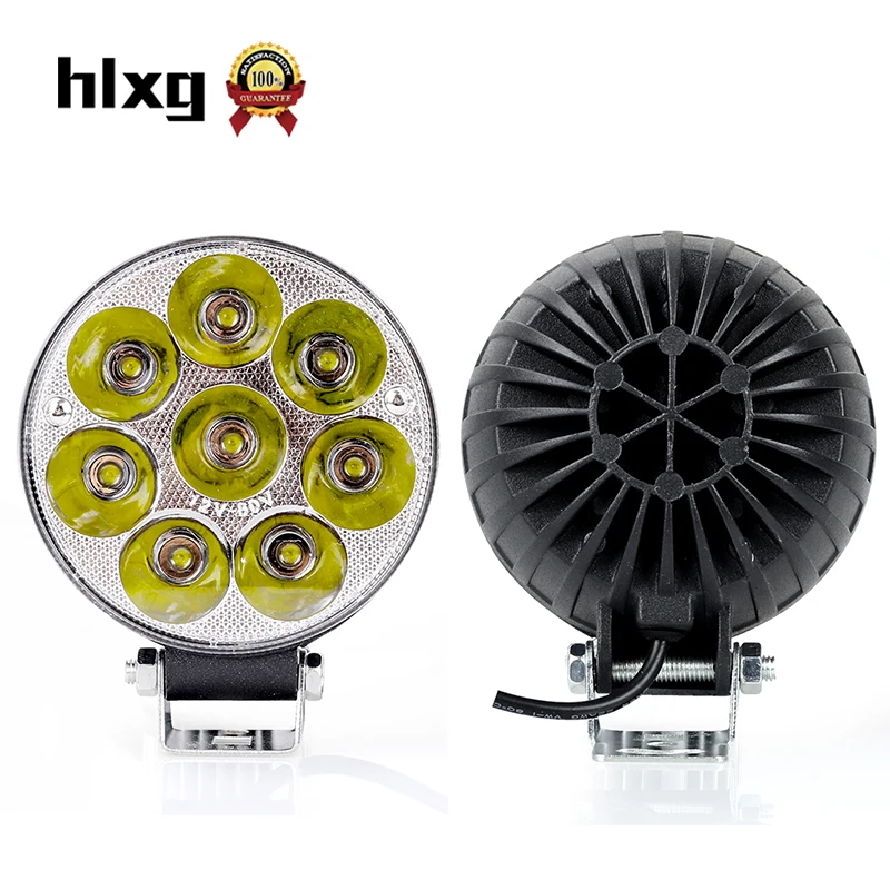 Hlxg 1 шт. 24 Вт авто светодиодный бар Автомобильные светодиодные противотуманные