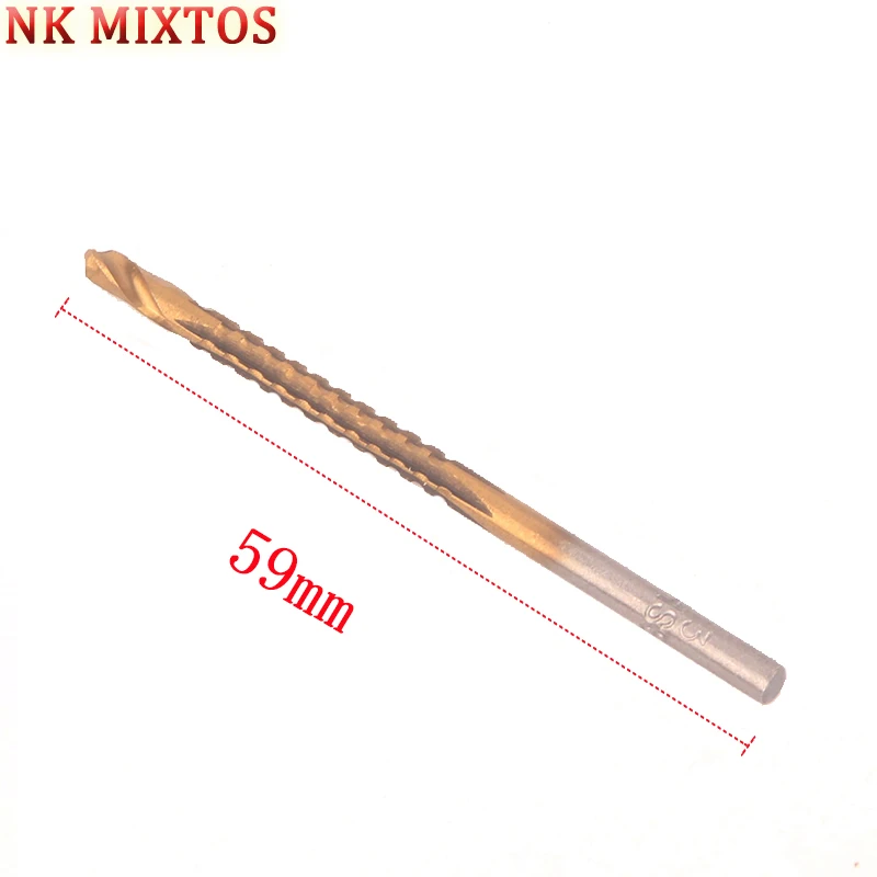 NK MIXTOS 1/4 дюйма 60 градусов дюймовый центральный дрель + 59 мм увидел Деревообработка