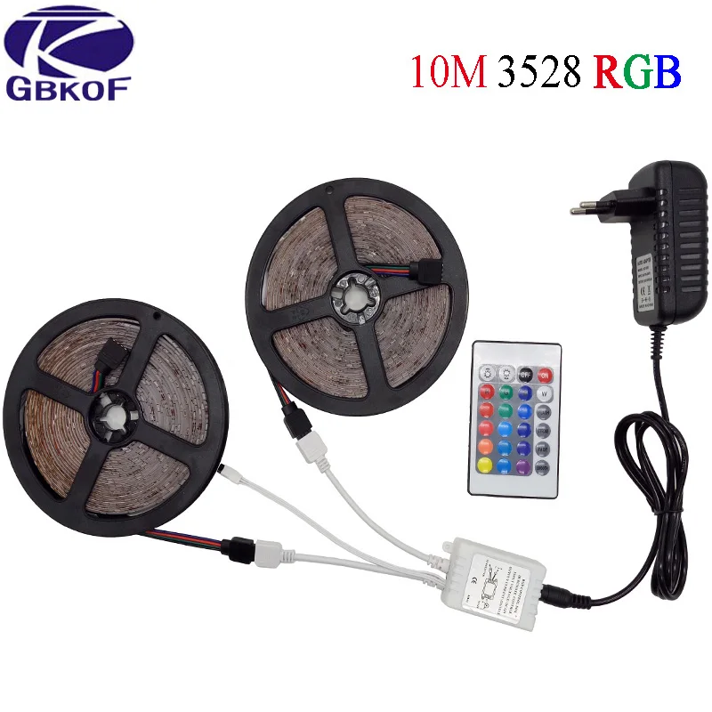 Tiras de Led 10 m 5 m rgb Tensão : 12v