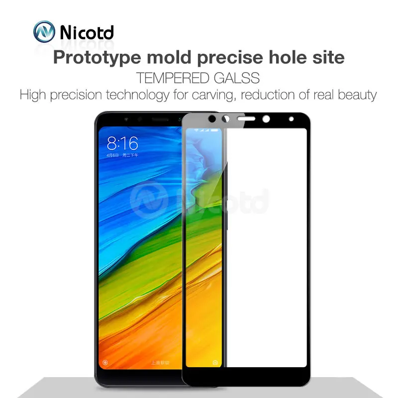 tempered glass for redmi 5 plus  (2)