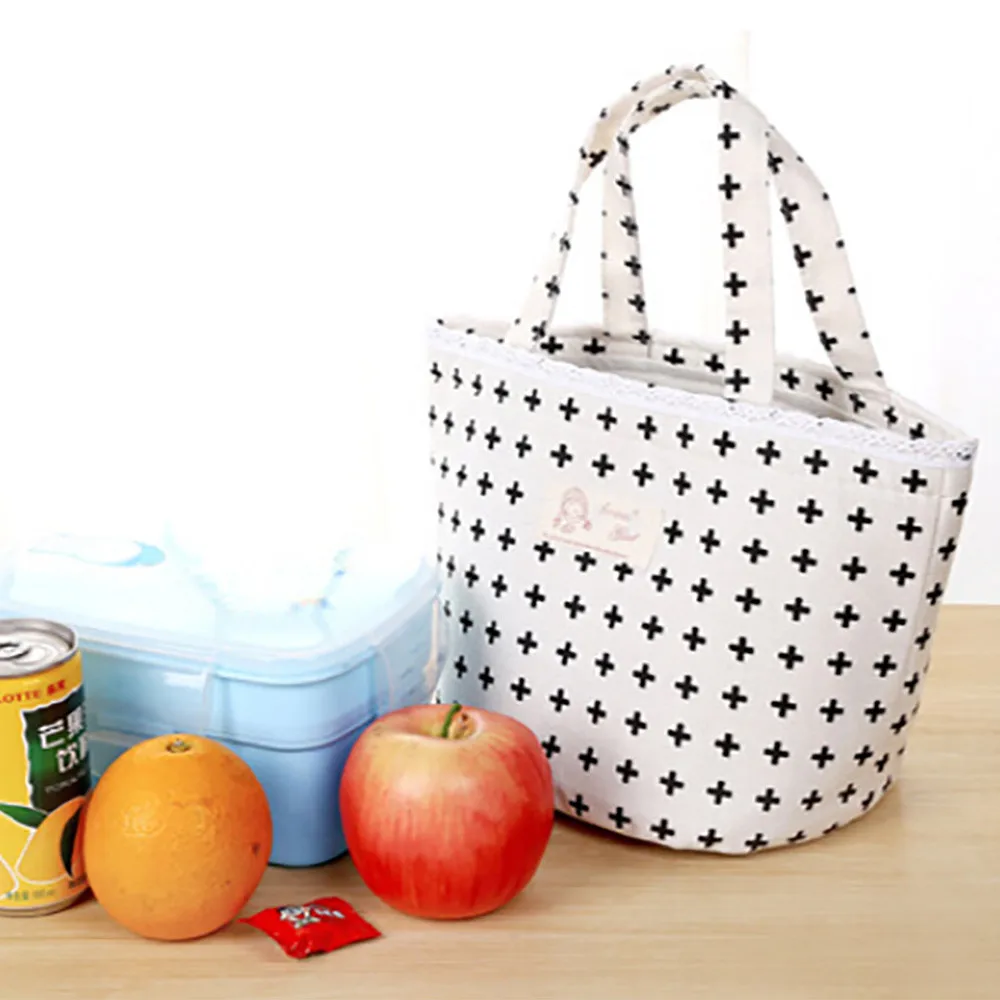 Портативная сумка для ланча, новинка, термоизолированная сумка-холодильник для ланча, сумка-тоут, Bento, контейнер для ланча, школьные сумки для хранения еды