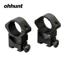 Ohhunt 25,4 мм " 2 шт. высокопрофильные воздушные пушки ласточкин хвост кольца быстросъемные гайки винтовка прицел крепление кольца принадлежности для охоты
