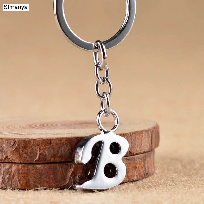 Buy New DIY A Z Letters key Chain Men