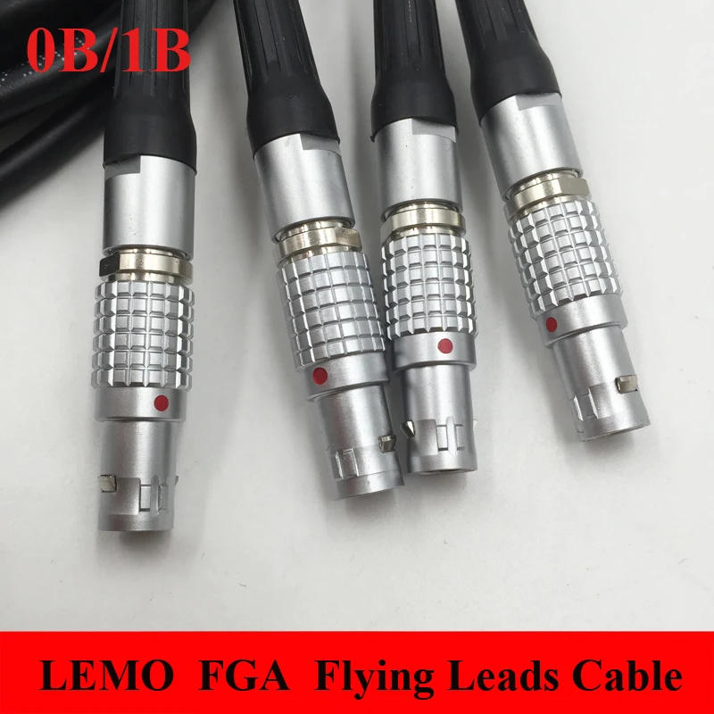 

LEMO Connector FGA 0B 1B 2 3 4 5 6 7 8 9 10 14 16 Pin Connector Cable Two Keying ARRI MINI Camera Power Flying Leads Cable